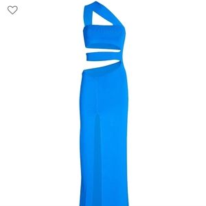 AUTEURMonroe One-Shoulder Bandage Maxi Dress